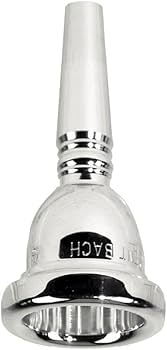 Amazon | BACH バック チューバ(スーザフォン) マウスピース 24AW 銀