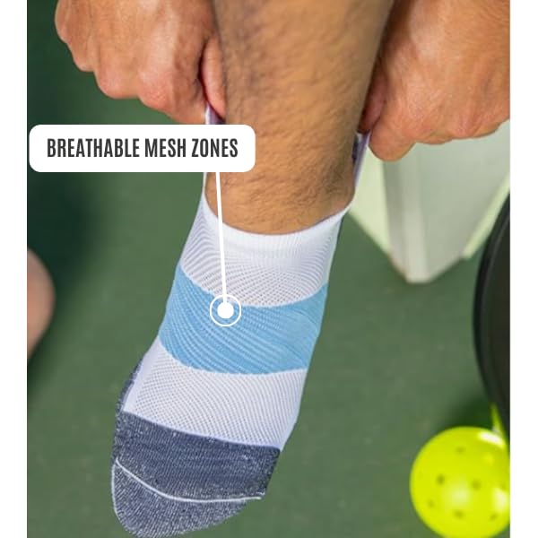 Tab Ankle Socks for Men & Women Cushioned Moisture Wicking Odor Control Athletic Sock 3 Pairs4