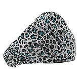 YAUOLIVE Hats Working Cap One Size Bouffant Hat with Sweatband Suitable for Men and Women Multi Color（Blue grey2101