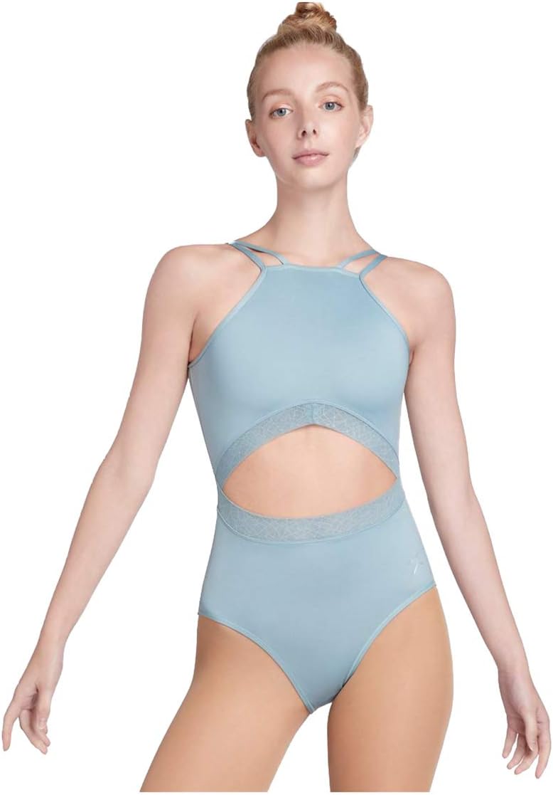 Danskin Women's High Neck Leotard