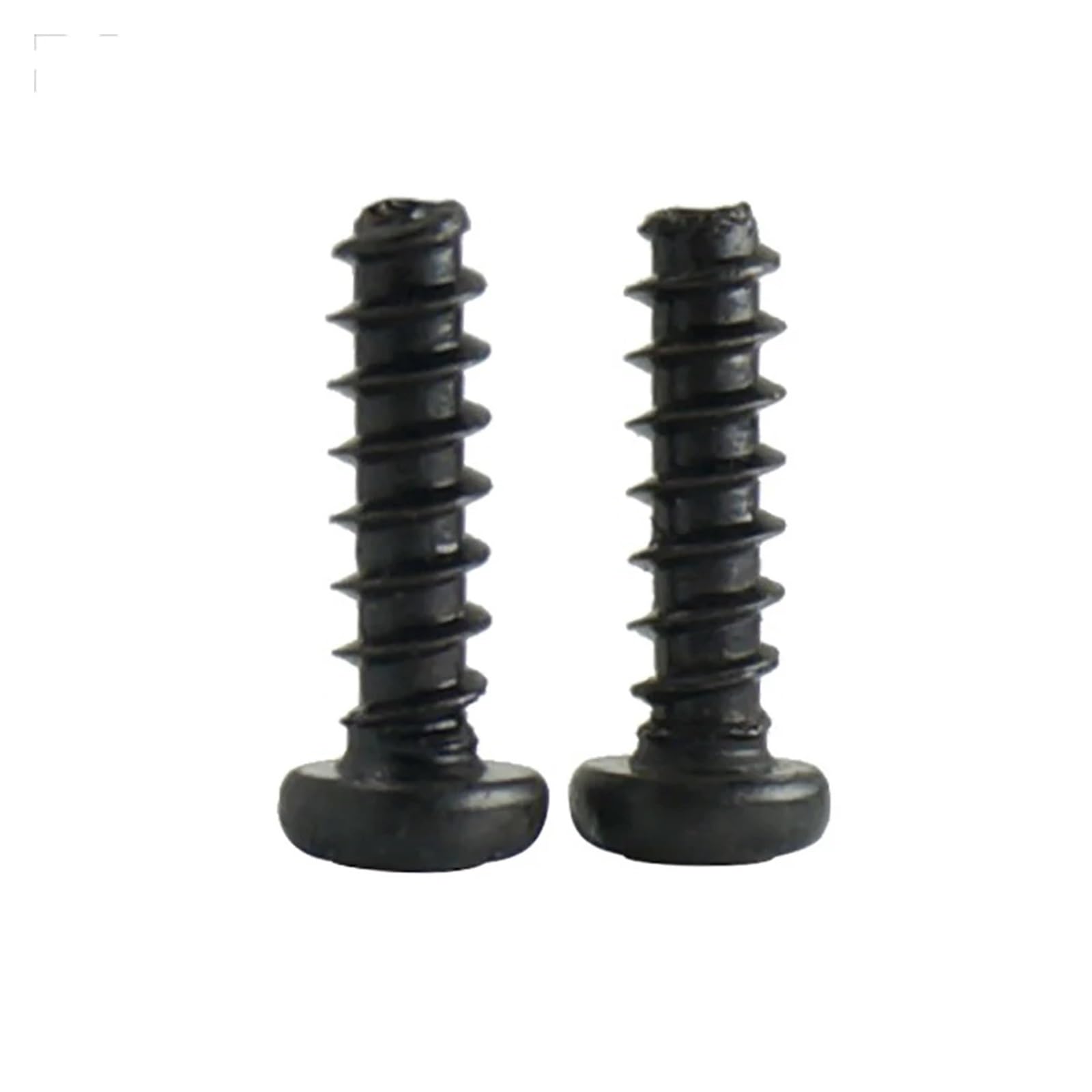 Tornillos Tornillos autorroscantes Tornillo de Ace 100 Tornillos autorroscantes de Cabeza Plana con Ranura en Mini M2.6 de Acero al Carbono Negro(M2.6 x100pcs*6mm)