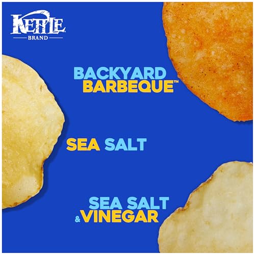 Image of Kettle Brand Potato Chips Variety Pack, 1 Oz, 20 Ct (Pack of 5)