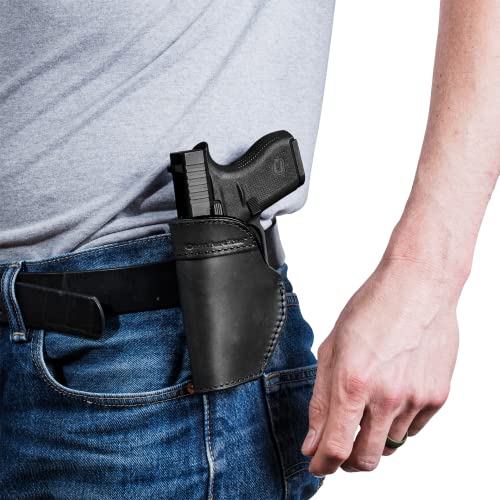 Comforttac The Protector Leather Iwb Holster | For Midcompact Pistols | Compatible With S&W Bodyguard 380 (With Or Without Integrated Laser), Glock 42, Ruger Lcp2, Sig Sauer P238 P290, And Most 380'S #TOP18