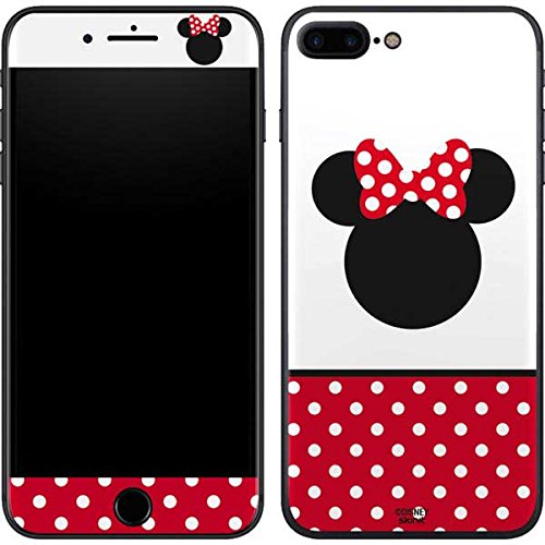 Skinit Decal Phone Skin Compatible with iPhone 8 Plus - Officially Licensed Disney Minnie Mouse Symbol Design