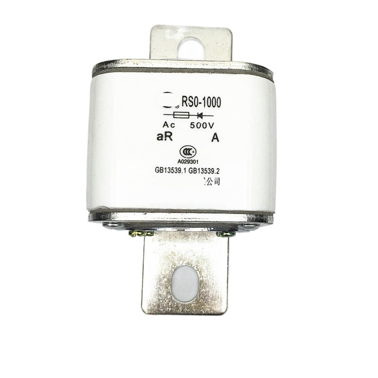 Fusible rapide AC 500V RS0-1000 aR pour sectionneur de puissance 900A