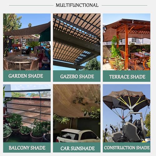 Voile d'ombrage imperméable de haute qualité avec coutures doublées pour terrasse - 7