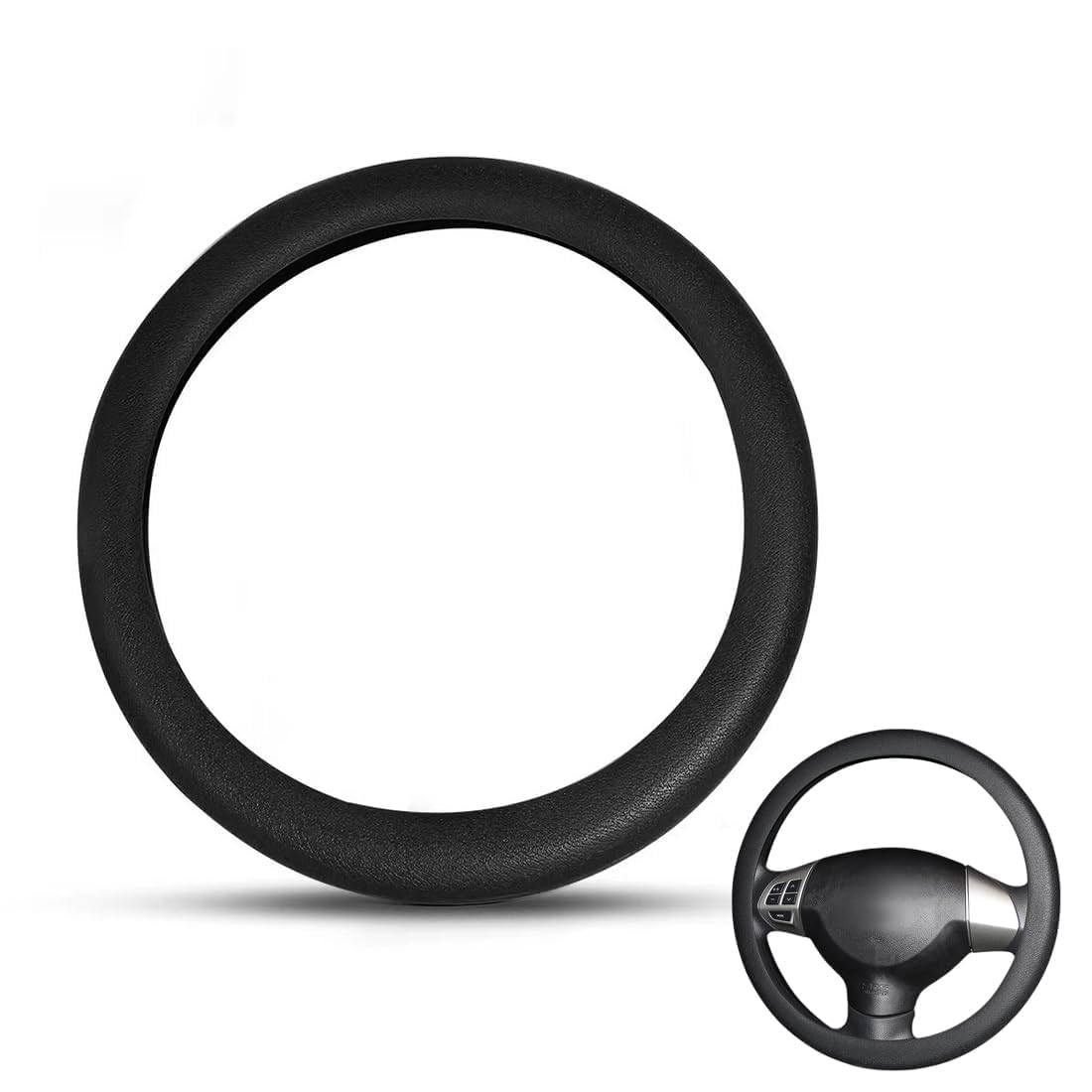 Westret Premium Silicone Car Steering Wheel Cover – Anti-Slip Grip, Heat Resistant, Universal Fit 14.5–15 Inch, Soft Touch Interior Accessory (Multi Color)-image-47