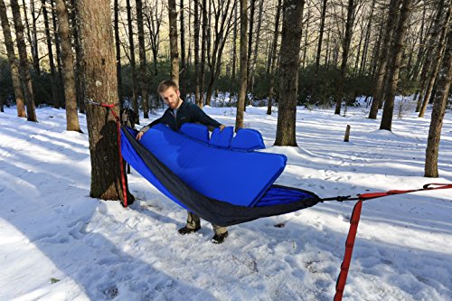 ENO - Eagles Nest Outfitters AirLoft Hammock Mattress, Hammock Accessory, Royal/Charcoal