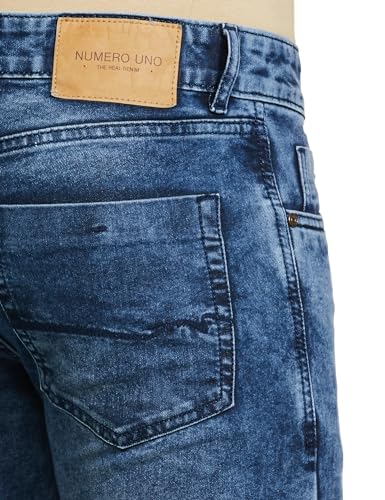 Image of Numero Uno Men's Skinny Fit Sustianable Denim Jeans