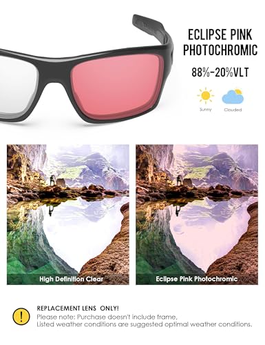 Image of BLAZERBUCK Anti-salt Polarized Replacement Lenses for Oakley Turbine OO9263 Sunglass