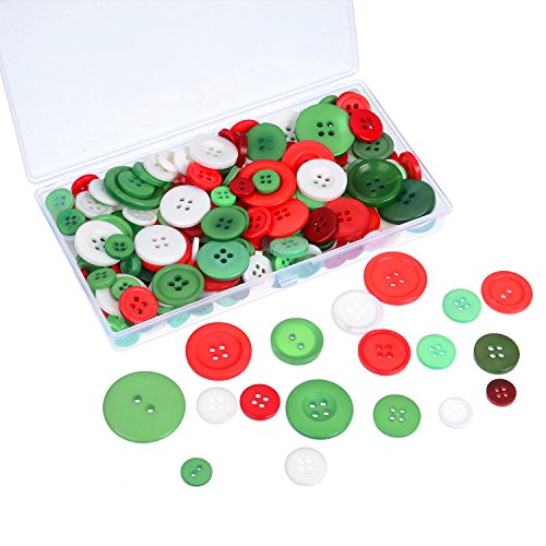 120 g Bottoni in Resina 2 e 4 Fori Bottoni