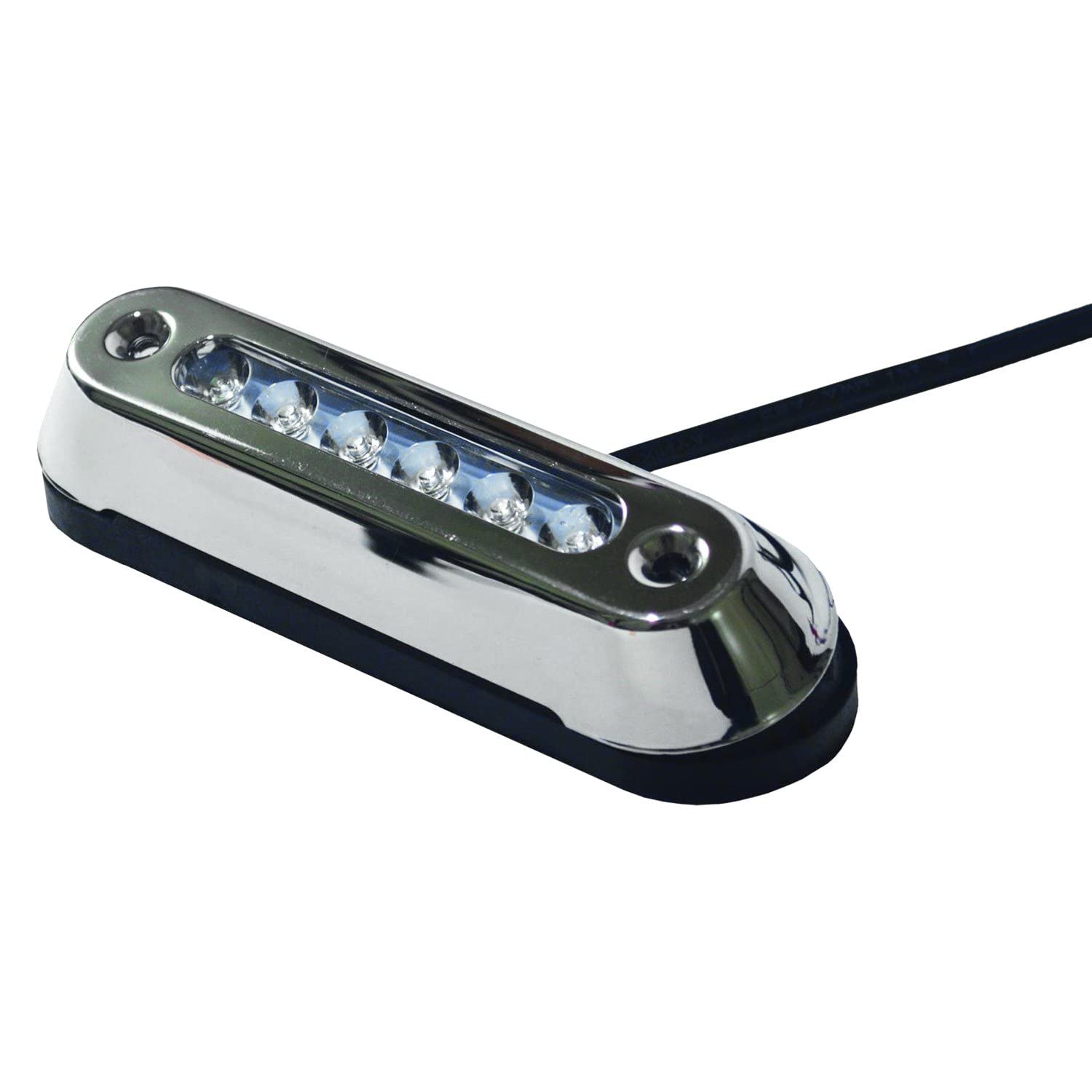 T-H MARINE Stainless Steel Bezel LED Oval UNDE