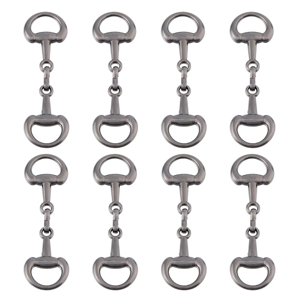 Boucles en métal double anneau en D pour sublimer vos bracelets et colliers faits main