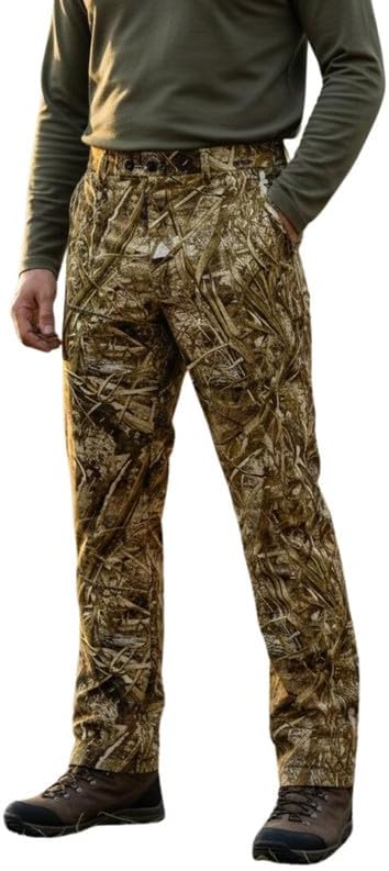 Men's Camouflage Series Pants Wrinkle Resistant Back Pockets Multiple Colors for Casual Outdoor Wear