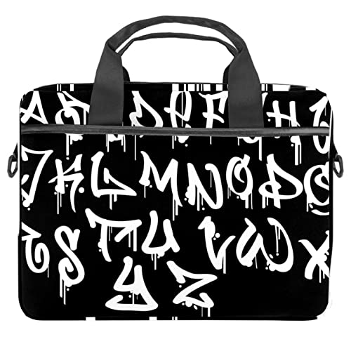 Bolsa de mensajero para ordenador de 13 a 14.5 pulgadas maletín multicolor Graffiti