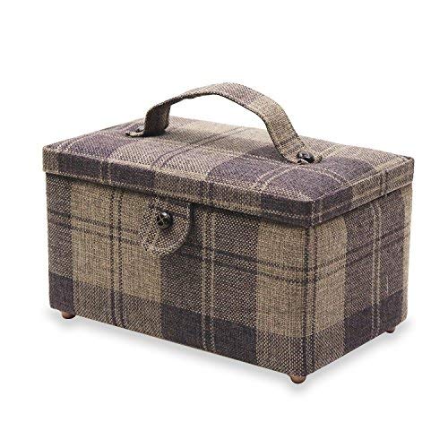 D&D Sewing Basket Kit - Sewing Basket Organizer For Needles, Thread, Tape Measure, Thimbles And Other Sewing Supplies Storage #TOP15