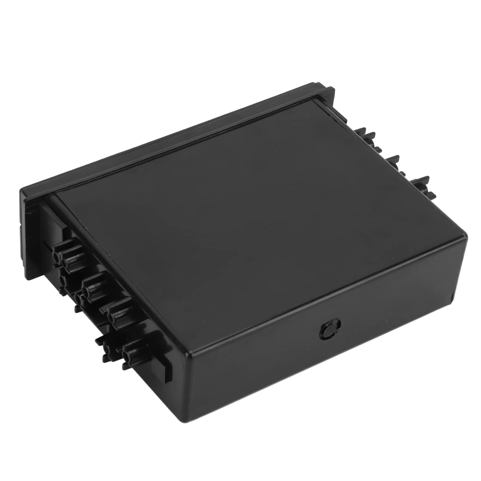Boîte De Rangement Universelle 1DIN Pour Autoradio - ABS Noir étanche - Remplace Le Lecteur CD/MP3 - Organisateur Voiture