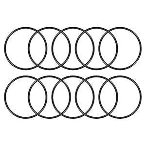 Sourcing Map 10 Stück O-Ring-Dichtungen Gummi