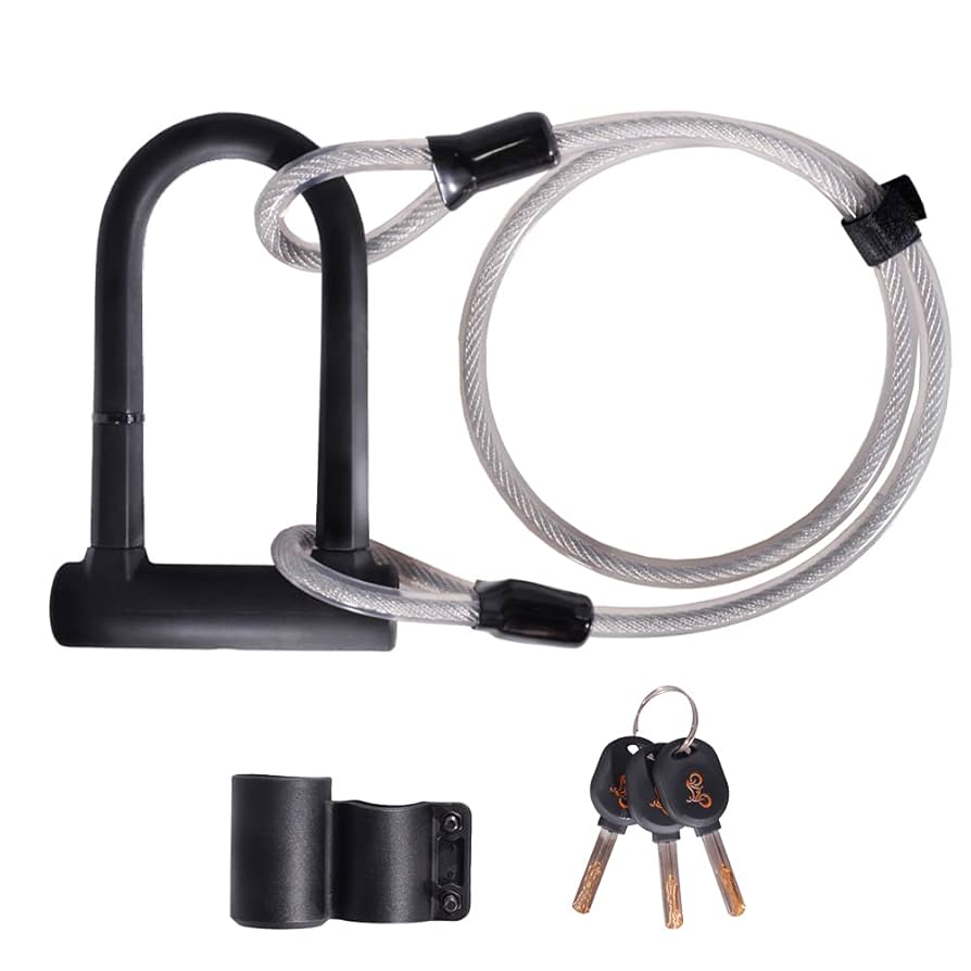 Candado Para Bicicletas Bukela Bike U Lock Heavy Duty Anti Thet