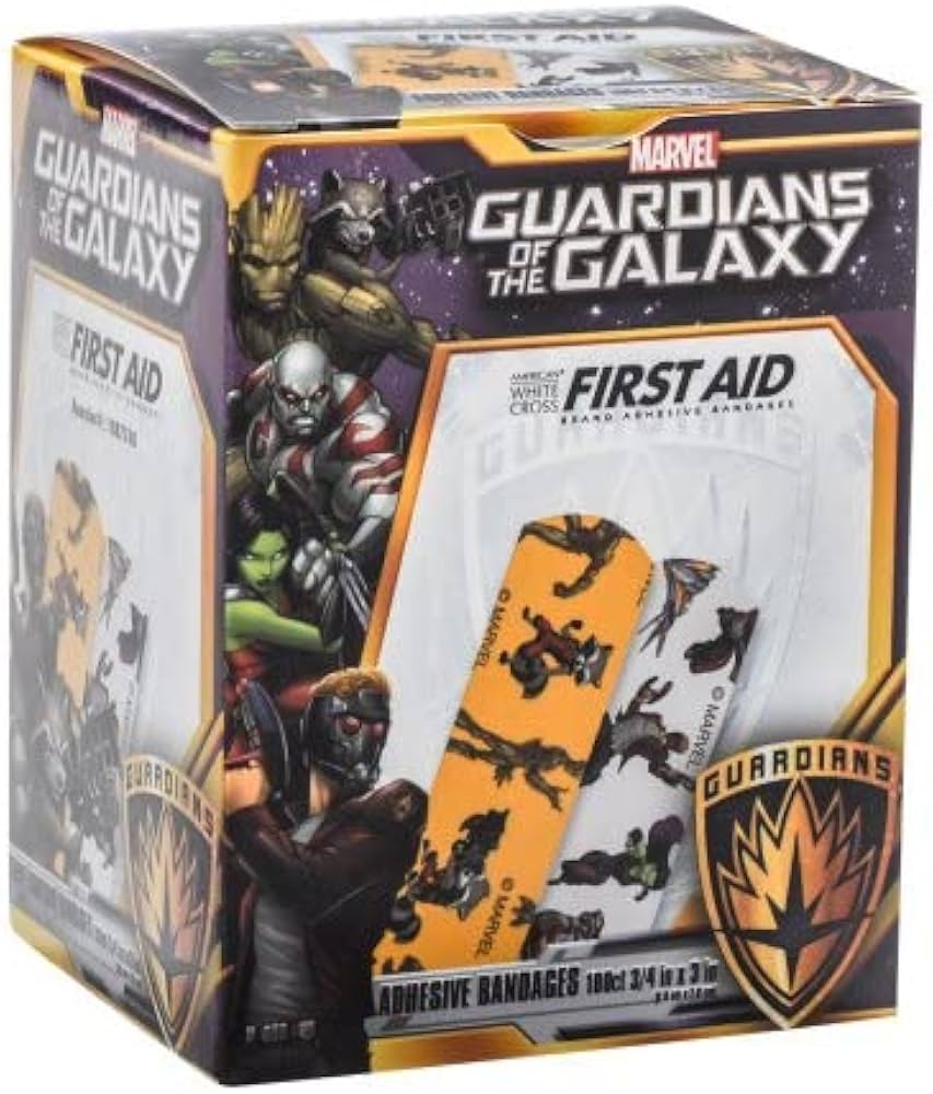 Amazon.com: Dukal 1087740 Guardians of The Galaxy Adhesive Bandage (Pack of 1200) : Health & Household Amazon.com: Dukal 1087740 Guardians of The Galaxy Adhesive Bandage (Pack of 1200) : Health & Household