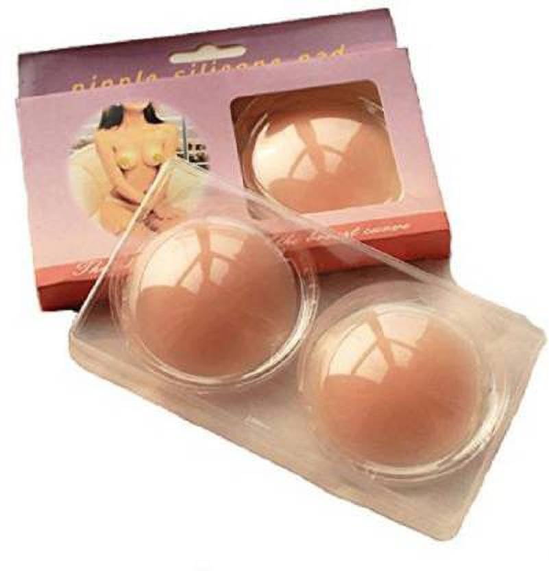 caleas Invisible Silicone Nipple Covers for Women & Girls – Reusable Peel & Stick Bra Pads, Soft Skin-Friendly Adhesive Breast Petals for Backless Dresses, Strapless Tops, Beige (2 Units)-picture-27