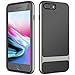 JETech Case for Apple iPhone 7 Plus, iPhone 8 Plus, 5.5 Inch, 2-Layer Slim Protective Cover, Shock-Absorption and Carbon Fiber