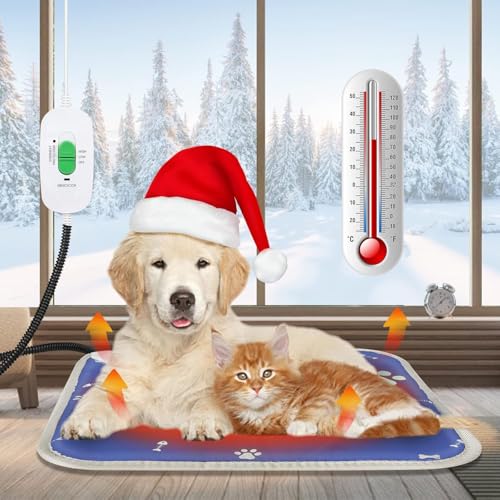 Pet Heating Pads for Cats Dogs, Small Dog Cat Heating Pads for Do...