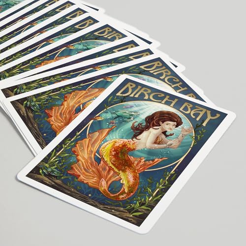 Baraja de poker 52 cartas Birch Bay Washington miniatura 5