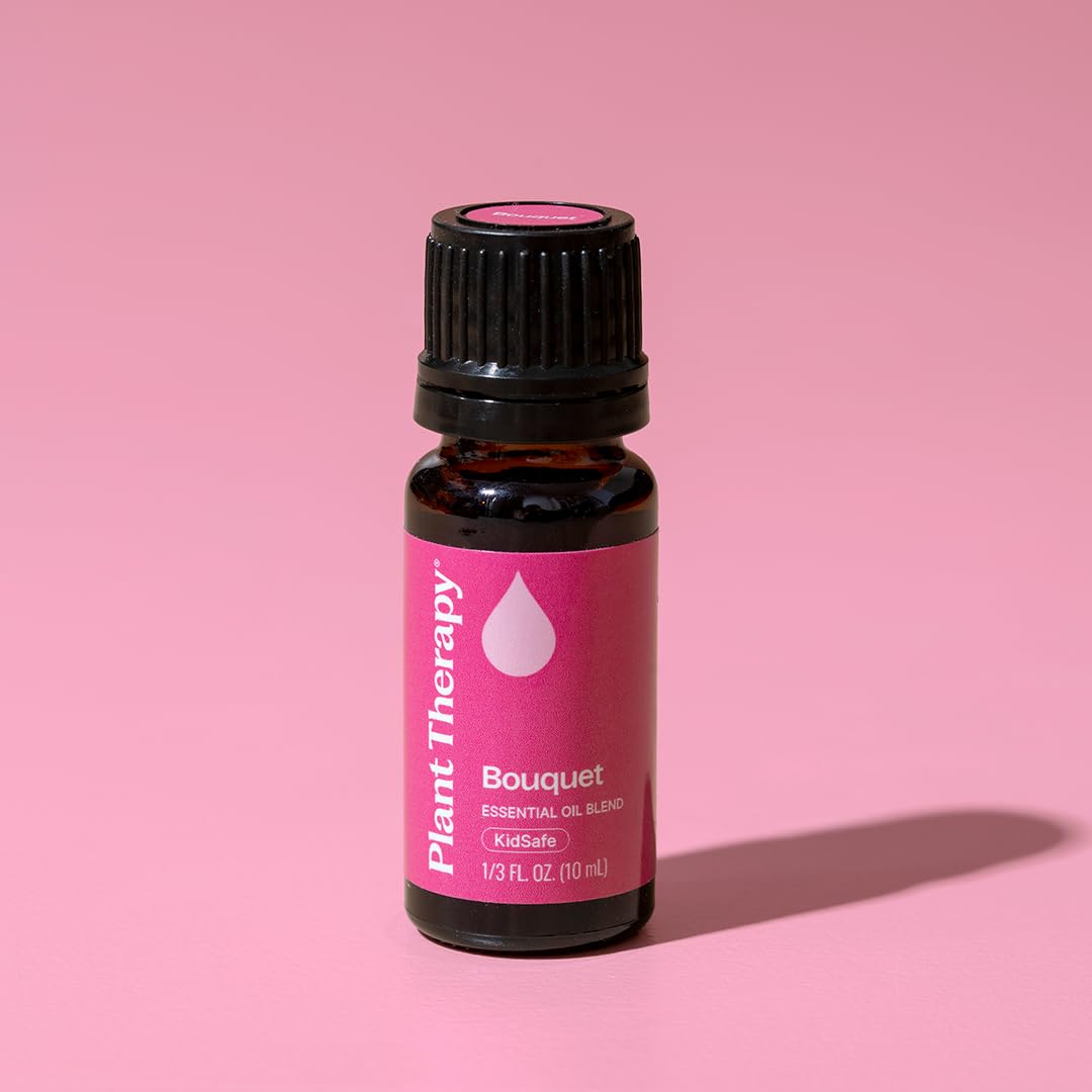 Plant Therapy Bouquet Essential Oil Blend 10 mL (1/3 oz) 100% Pure, Undiluted, for Essential Oil Diffuser or DIY Perfume