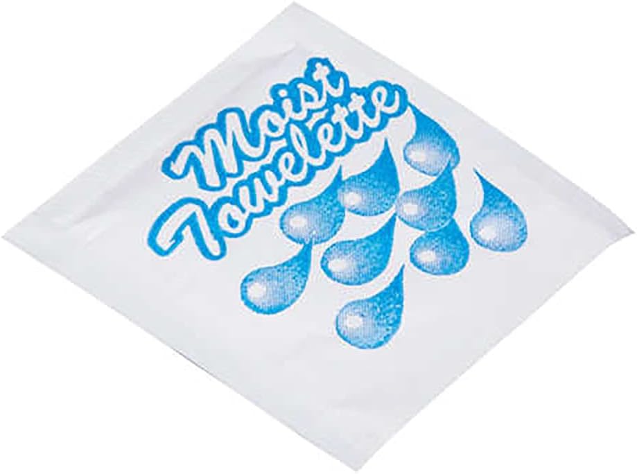 Perfect Stix Wet Naps- 100 Wet-Nap Moist Towelette (Pack of 100)