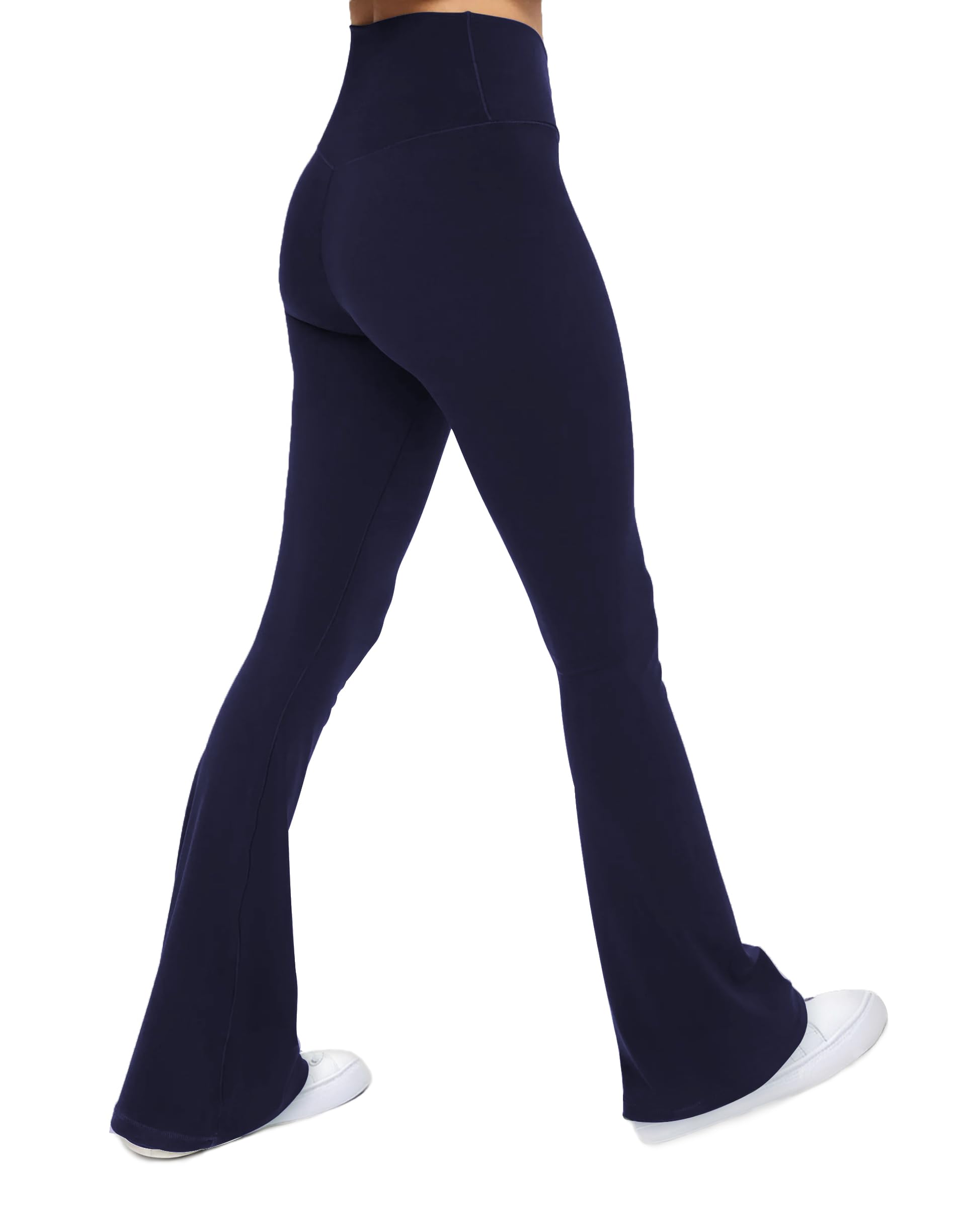 IPMQ Women's Flare Leggings Bootleg Workout Yoga Pants with High Waisted Tummy Control