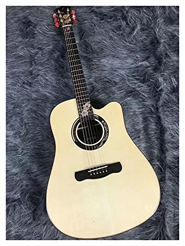 YYYSHOPP Guitare Acoustique Hivernale, Guitare Électrique De L’épinette Solide De 41 Pouces Guitare (Size : 41 inches) - Les Beatles, Paul McCartney, John Lennon, RIngo Starr, George Harrison YYYSHOPP Guitare Acoustique Hivernale, Guitare Électrique De L'épinette Solide De 41 Pouces Guitare (Size : 41 inches)