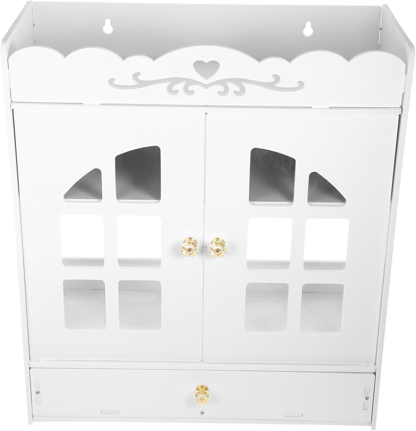 Toilet Storage Cabinet Wall Mount Bathroom Organizer Decorative Wall Shelf for Home