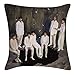 Produktbild LLGL-EU Bangtan Boys Kissenhülle | KPOP Bangtan Jungen Love Yourself: Tear Kissenbezüge mit Doppelseitig Verschiedene Muster für Auto Sofa Schlafzimmer Wohnzimmer The Army (03)