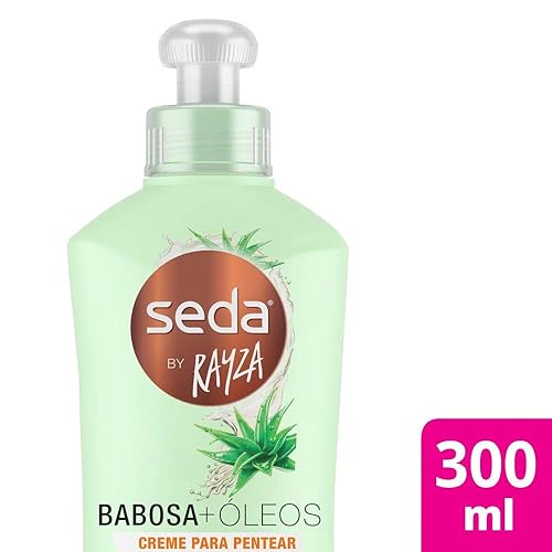 Miniatura 2 de Linha Babosa + Oleos Seda  Creme para Pentear por Rayza 10.1 fl oz  (Seda Aloe Vera + Aceites Collection  Rayzas Crema Peinadora 10.14 Fl Oz)