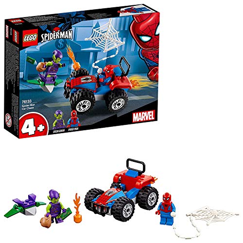 76133 Super Heroes Inseguimento in Auto di Spider-Man