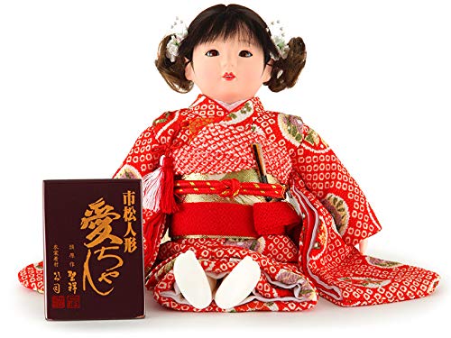 市松人形 熊倉聖祥　　赤とピンクの着物 市松人形 熊倉聖祥 赤とピンクの着物 【公式通販】 - 市松人形 熊倉聖祥赤