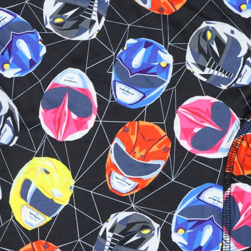 INTIMO Mighty Morphin Power Rangers Boxer Briefs Men's Allover Helmet Design Snug Fit Adult Underwear2