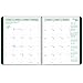 Brownline 2014 EcoLogix Monthly Planner, 14 Months (December 2013 - January 2015), Twin-Wire, Green, 11 x 8.5 Inches, 100% Post-Consumer Recycled Paper (CB435W.GRN-14)