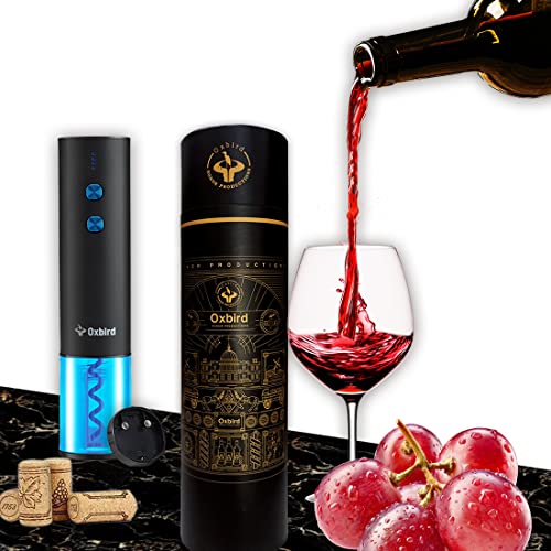Oxbird Handsome Oak Gift Box Electric Bottle Opener, Miniature, Safe Automatic, Stainless Steel Paint, Foil Knife, 15 Decibel Wines Openers . The 4Th Generation Of New Smart Home Corkscrew #TOP18
