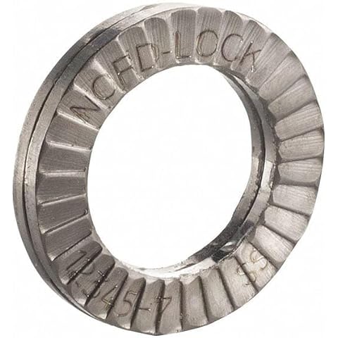 Nord-Lock WdgLkWshr,SS,M10,1.7mmID,16.6mmOD,200PK 1094-1 Each Cover