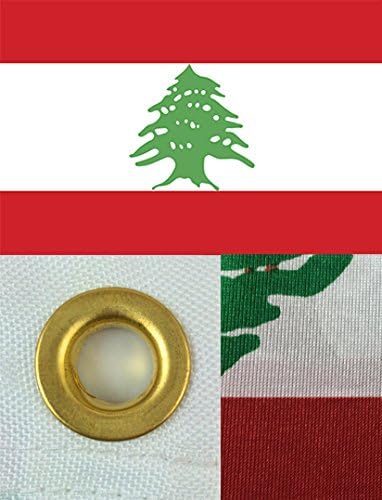 Lebanon 2' x 3' Ft Duralon 100% Polyester Outdoor Premium Lebanese Flag