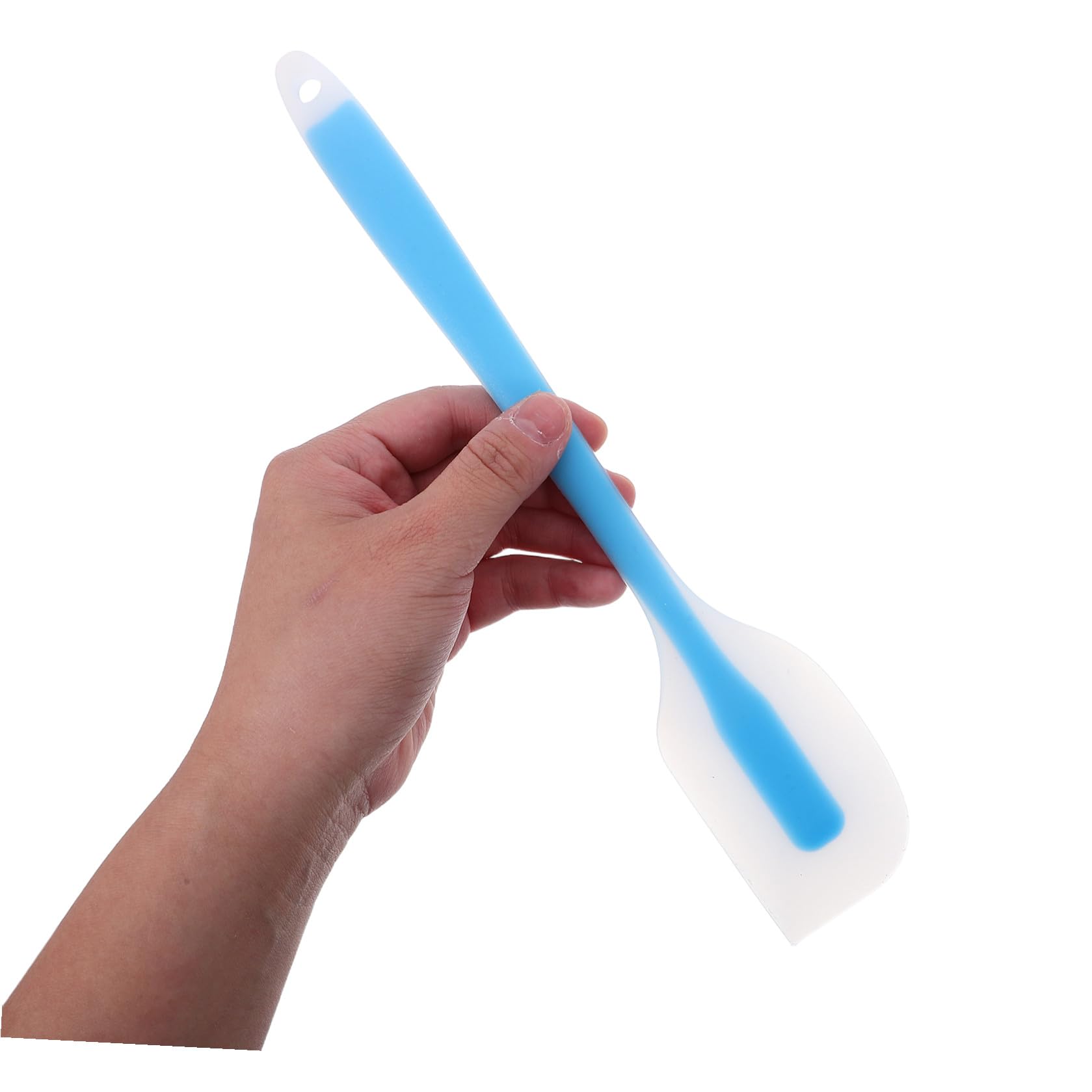 POPETPOP 20piezas Espátulas de Silicona para Repostería Resistentes al Calor Diseño Semitransparente sin Costuras Espátulas Flexibles para Mezclar y Glasear Utensilios para Hornear