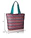 Laurel Burch (LB5230) Shoulder Tote Zipper Top 19, 1/2-Inch by 6, 3/4-Inch by 15-Inch, Fantasticats