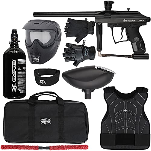 Image of Action Village Kingman Spyder Xtra Level 1 Protector Paintball Gun Package Kit