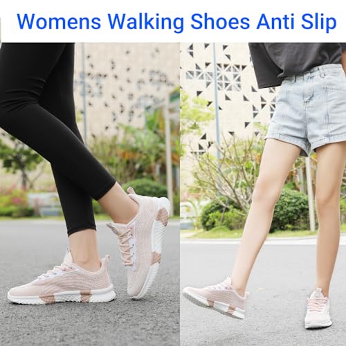Beita Womens Running Shoes Walking Shoes for Teen Girls Breathable Fashion Sneakers - Image 3