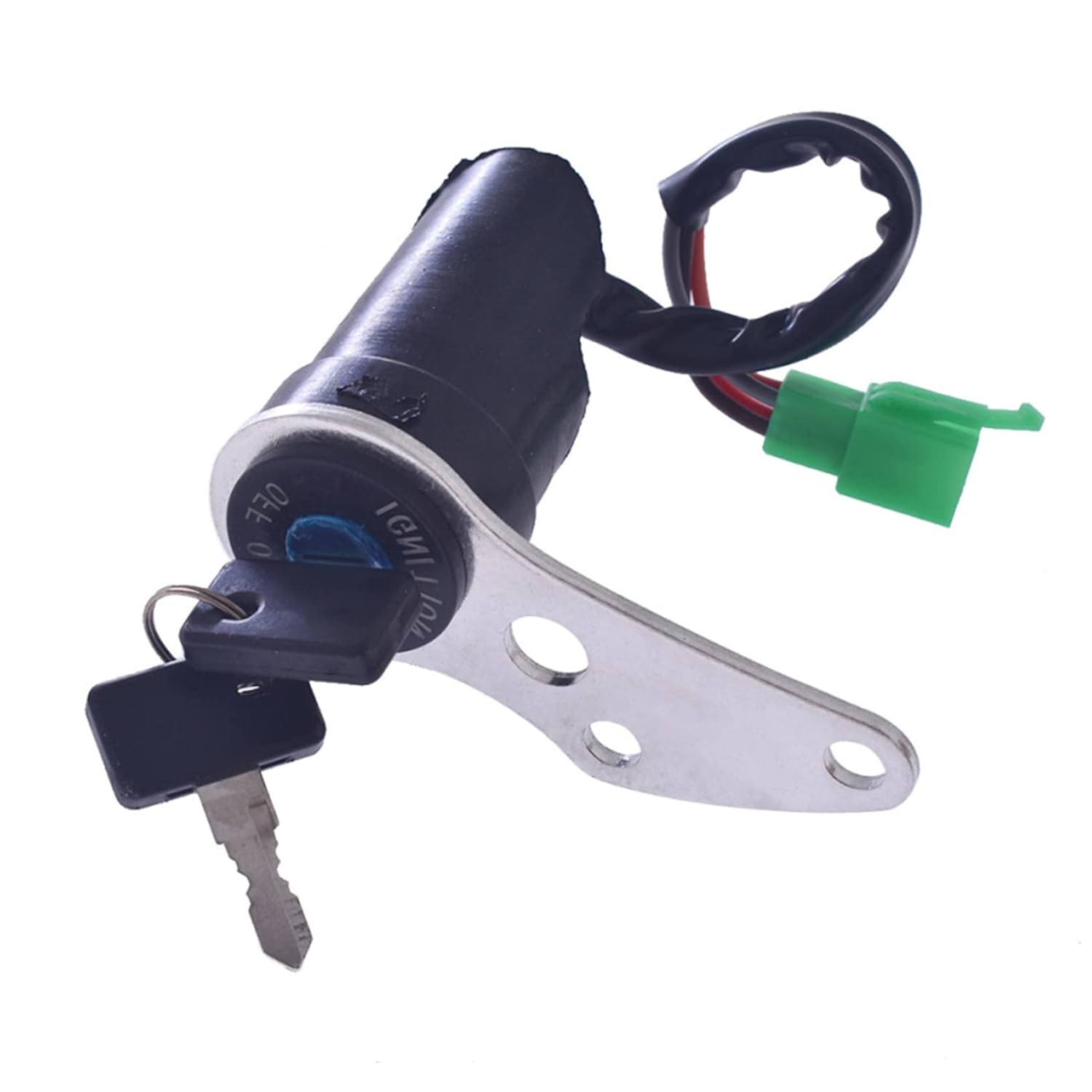 LABLT Motorcycle Ignition Switch Lock w/Keys Replacement for Suzuki DRZ400 2000-2004 DRZ400S 2000-2019 DRZ400SM 2005-2006 DR-Z400E 2000-2007 37110-29F00