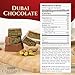 Eastanbul Dubai Chocolate Bar Pistachio, 11.3oz, Premium Pistachio Dubai Chocolate Bar, 16 Pieces Bites with Shredded Phyllo Dough, Knafeh, Viral Candy, Gift Box