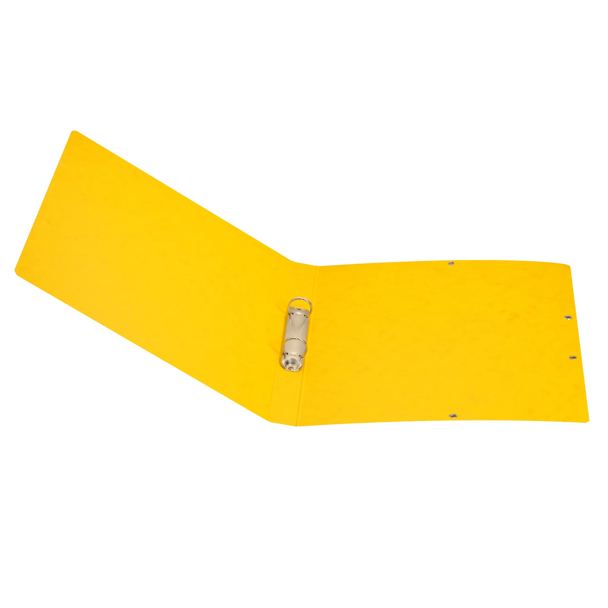 herlitz 11255486 Ringhefter "Quality", A4, gelb, 2 Ring-Mechanik, Rückenbreite 25 mm, 10 Stück