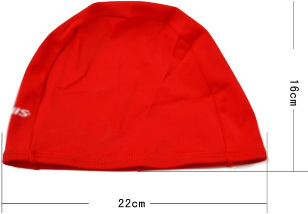 Women's Swimming Cap Men's Long Hair Short Hair Silicone Adult Swim Cap High Elastic Ear Protection Swimming Equipment (Color : C)